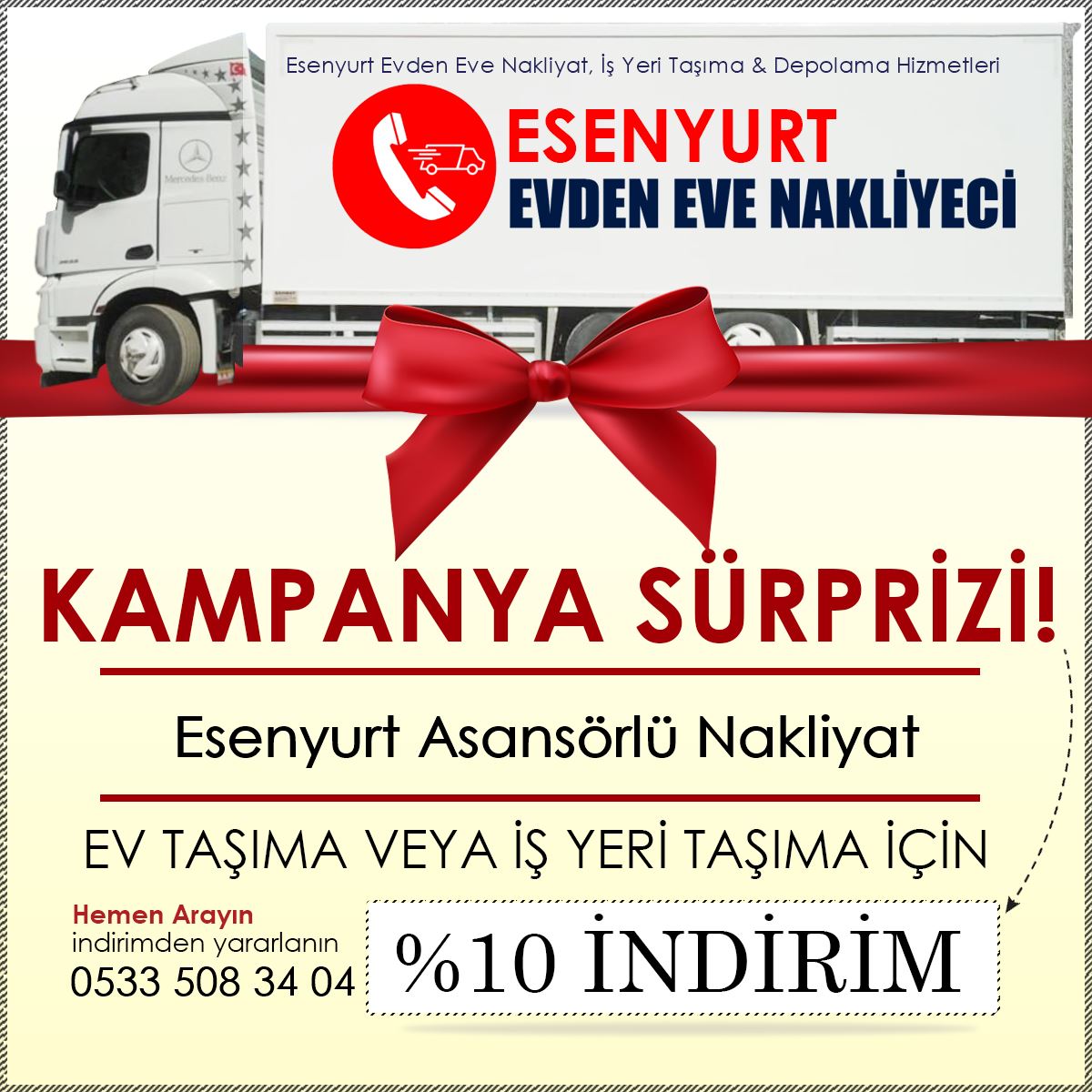 Esenyurt Asansörlü Nakliyat