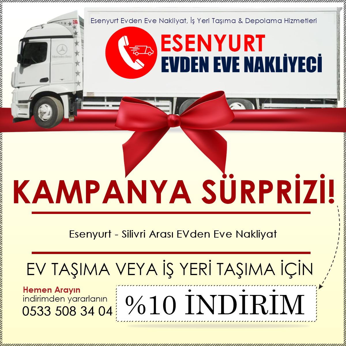 Esenyurt - Silivri Arası EVden Eve Nakliyat