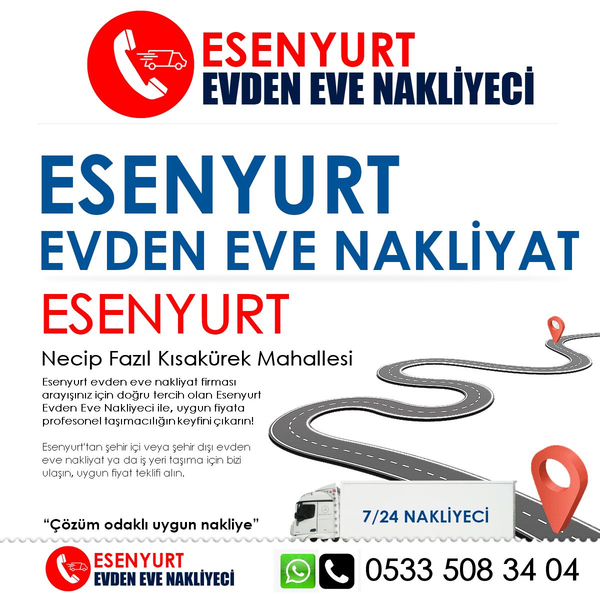 Necip Fazıl Kısakürek EVden Eve Nakliyat